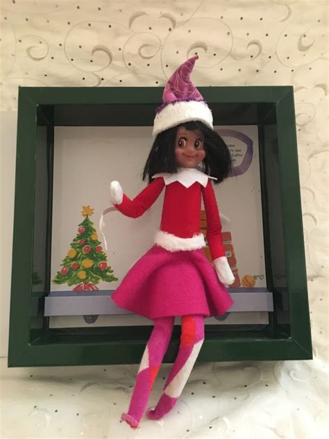 The Elf On The Shelf A Christmas Tradition Book And Brown Eyed Girl