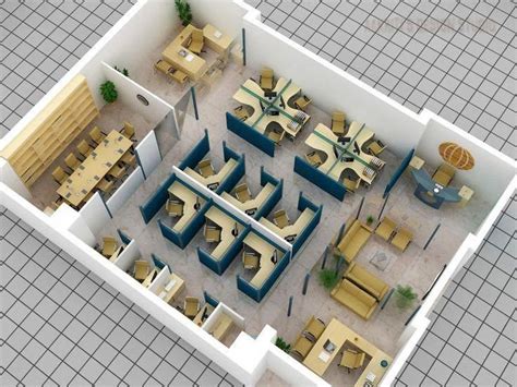 Image Result For Office Layout 3d Oficinascorporativas Office Layout