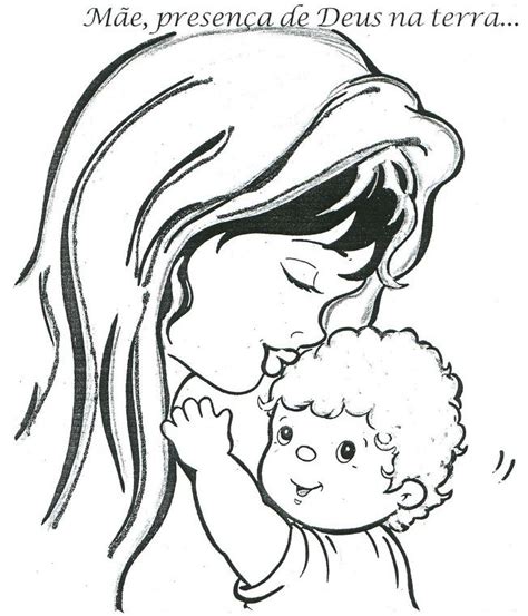 Cómo dibujar una niña regalando una rosa a mama (día de la madre). IMAGENES: DIBUJO DE MADRES