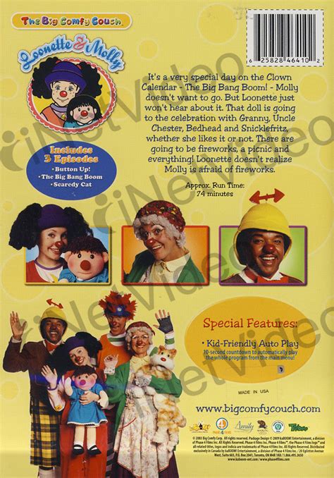 Big Comfy Couch Naughty N Nice On Dvd Movie