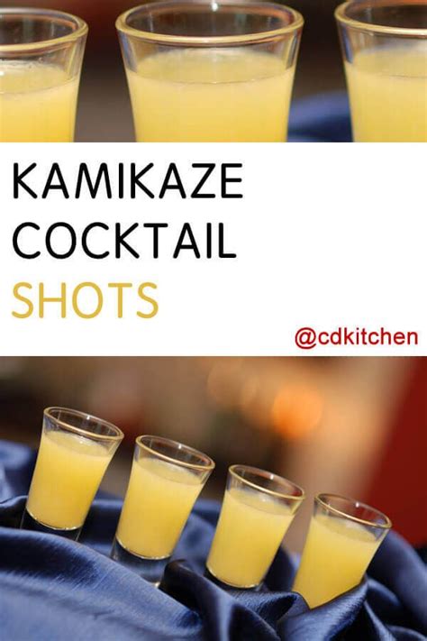kamikaze cocktail kamikazes are dangerously drinkable vodka shots with a bit of a pucker from