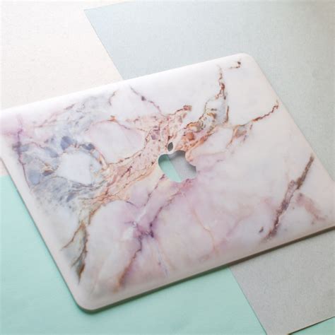 Rose Gold Marble Macbook Case Marble Pink Girl Cute Macbook Etsy