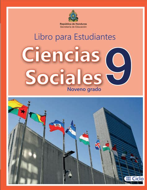 Libro De Ciencias Sociales Noveno Grado Honduras 📖 Libros Honduras