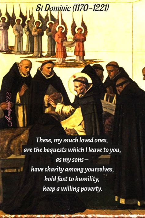 Quotes Of The Day 4 August St Dominic Anastpaul