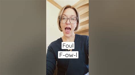 How To Pronounce Foul Shorts Quick English Pronunciation Mini Lesson