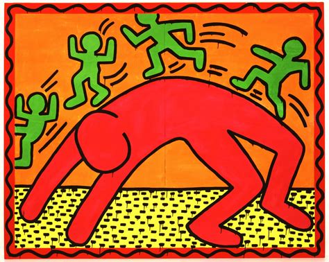 Keith Haring Mural Collections High Resolution Pictures