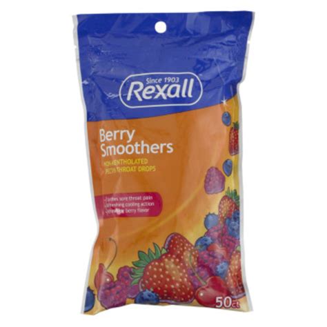 Rexall Berry Smoothers Throat Drops 50 Ct Reviews 2019