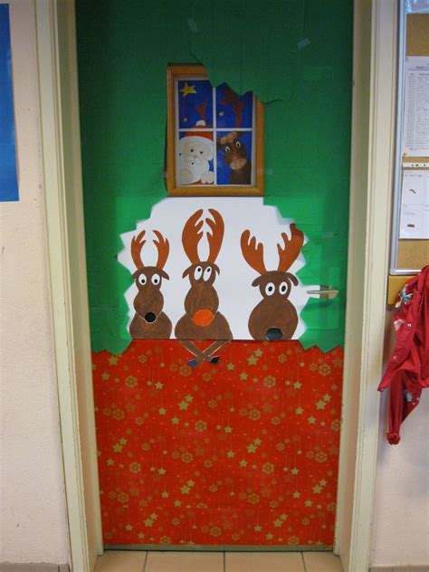 ma porte de classe en 2012 2013 luluarcenciel christmas cubicle decorations diy christmas