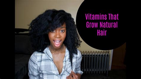 Prenatal vitamins are supplements taken during pregnancy and before pregnancy. Vitamins for Healthy Hair Growth on 4c hair| LivingwithOsa ...
