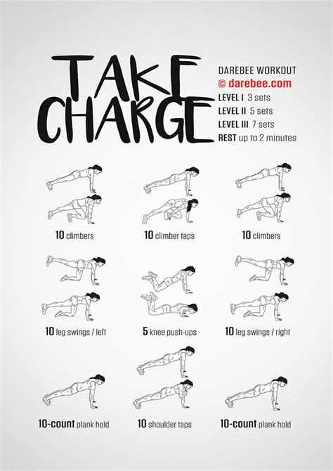 Take Charge Workout Ab Core Workout Workout Body Workout Plan