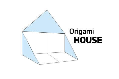 Learn How To Make A Simple Origami House Origami Easy Origami