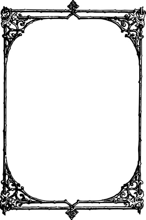 Free Vintage Frames And Borders Black And White Download Free Vintage