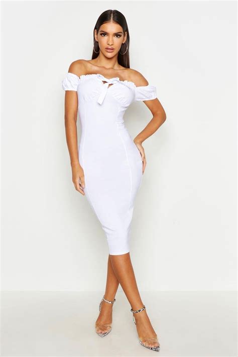 Off The Shoulder Ruched Cup Midi Dress Short Bodycon Dress Bodycon Dress Formal Bodycon Dress
