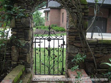 Raleigh Wrought Iron And Fence Co Custom Wrought Iron Gates In Raleigh