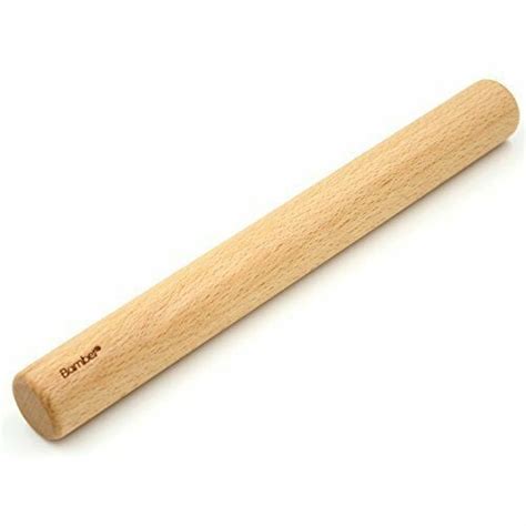 Wood French Rolling Pins For Baking Dough Roller Non Stick Easy To