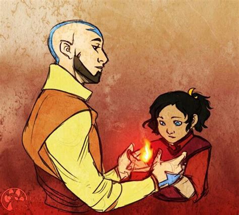 Airbender All Grown Up Avatar Aang And Firelord Zukos Daughter Avatar Aang Avatar