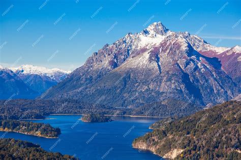 Cerro Tronador Y Lago Nahuel Huapi Bariloche Tronador Es Un