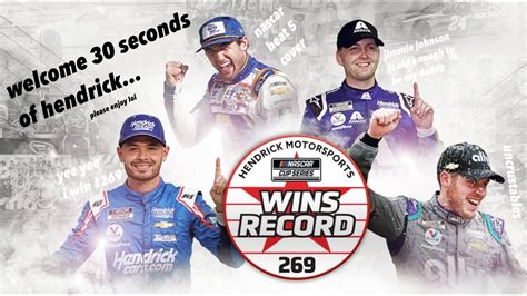 Hendrick Motorsports Path To Breaking The Record For All Time Most