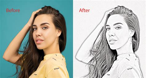 Turn Any Image Into A Pencil Drawing Or Pencil Sketch In Photoshop My