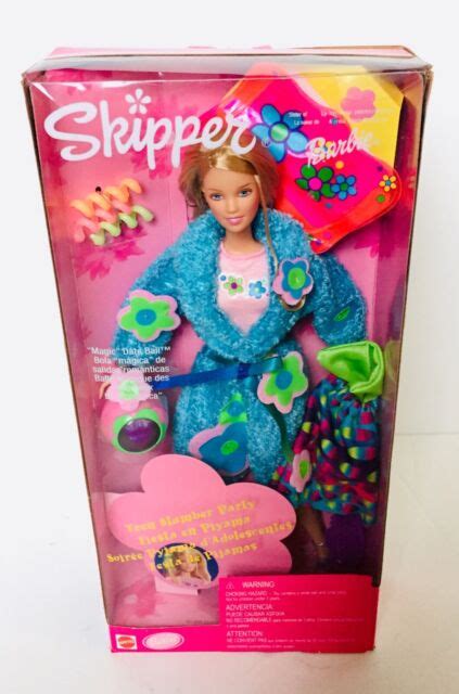 pajama fun skipper barbie doll 1999 mattel 24592 nrfb for sale online ebay