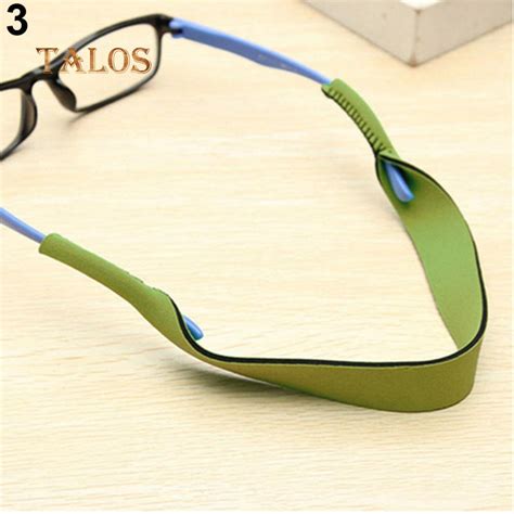 sports silicone anti slip eye glasses strap elastic sunglasses band holder buy at a low prices
