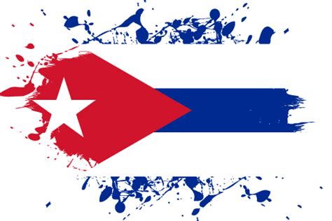 Vector Country Flag Of Cuba Vector Countries Flags Of The World
