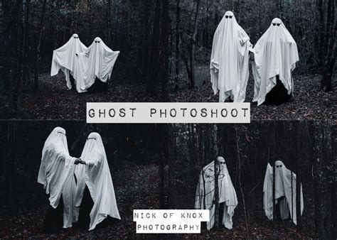 Halloween Ghost Photoshoot Halloween Photos Anniversary Photoshoot