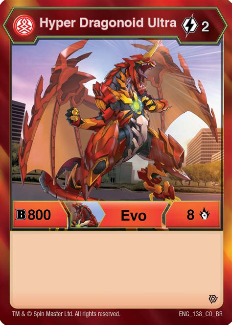 Pyrus Hyper Dragonoid Ultra Bakugan Resurgence The Bakugan Wiki