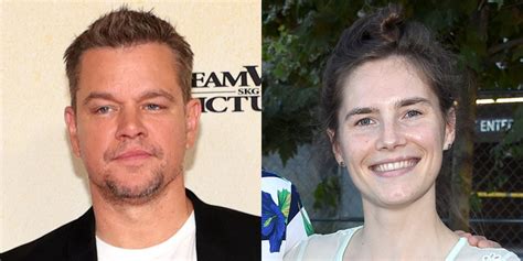Amanda Knox Reacts To Similarities Between Her Life Story Matt Damon S New Film Stillwater