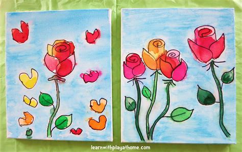 Maybe you would like to learn more about one of these? Learn with Play at Home: Watercolour on Canvas. Art for Kids