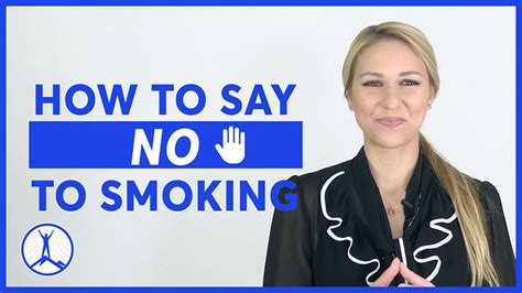 How To Say No To Smoking Without Using Willpower No Matter The