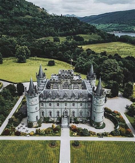Inveraray Castle Scotland Courtesy Of Castellidelmondo Via