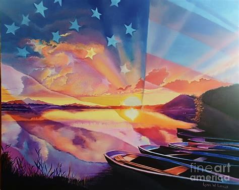 Sunrise Serenade Painting By Lynn Lewis Fine Art America