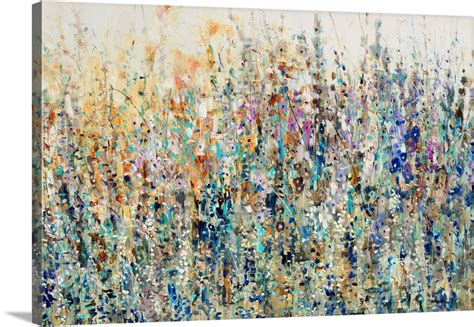Thicket Wildflowers Wall Art Prints Botanical Wall Art Painting