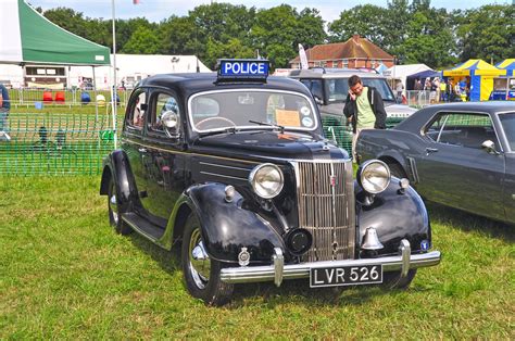 Police Car 1950s This Is One Of A Series Of Cars Entered Flickr