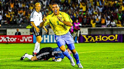 Epic Clash Brazil Vs Germany 2002 World Cup Final 😍 Youtube