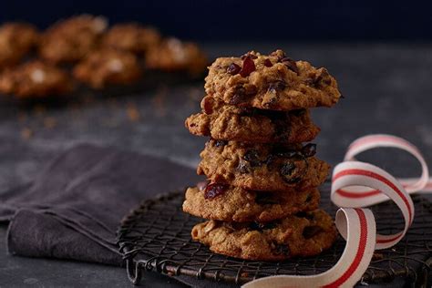 No Guilt Oatmeal Craisins® Dried Cranberries Cookies Recipe Cranberry Recipes Cranberry