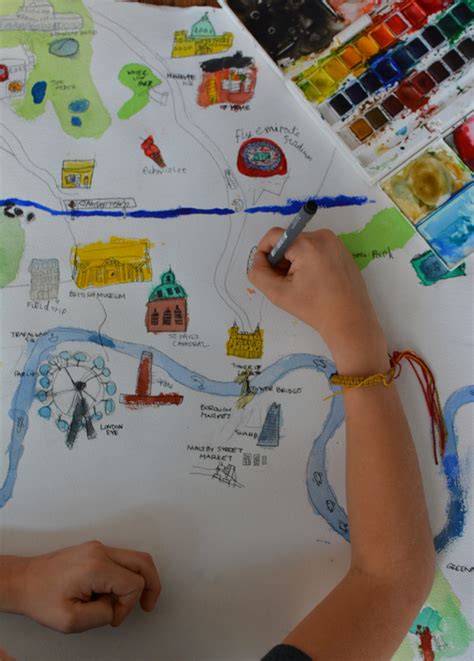 Draw A Map Of Your City Map Activities Map Crafts Maps For Kids