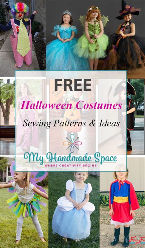 If you can think of it, you will probably find your costume pattern among. FREE Halloween Costume Sewing Patterns | Halloween costume ...