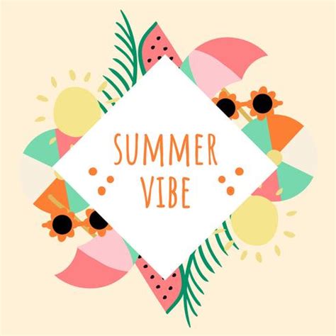 Download Cool Summer Background Illustration 542114 - Download Free ...