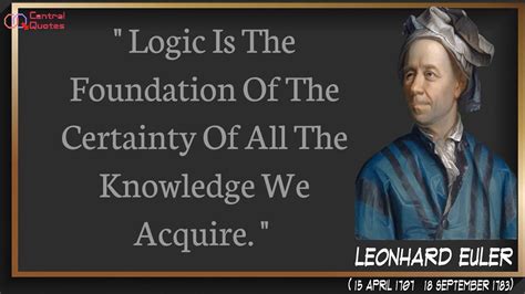 Leonhard Euler Quotes Youtube