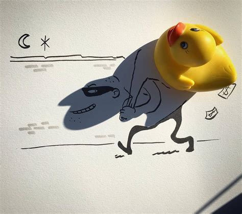 Artist Vincent Bal Turns The Shadows Of Everyday Objects Into Ingenious Illustrations Artofit