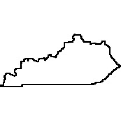 Kentucky State Silhouette At Getdrawings Free Download