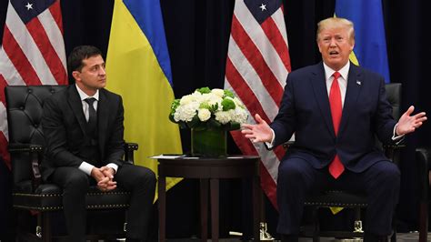 Ukraines Volodymyr Zelensky Says There Was No Blackmail In Trump Call