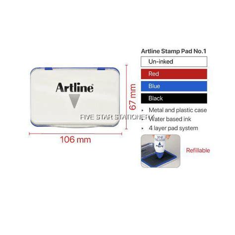 Artline No1 Stamp Pad