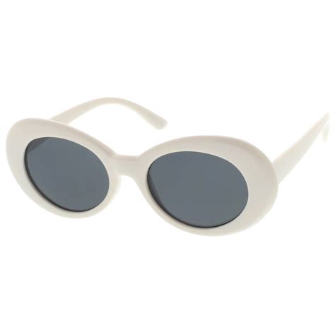 women s retro 1950 s fashion oval clout sunglasses 51mm zerouv