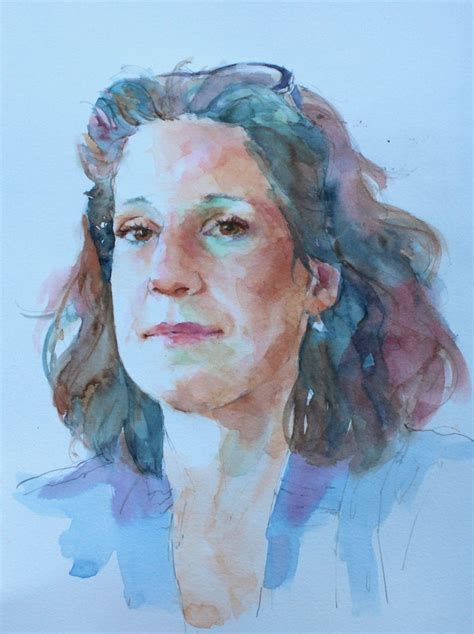 Quick Sketch Portraits — Pam Wenger Watercolors Watercolor Portrait