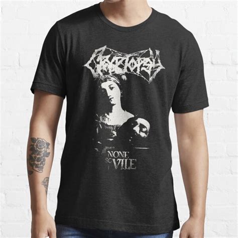 Cryptopsy T Shirt For Sale By Loudmetal Redbubble Burzum T Shirts Cryptopsy T Shirts