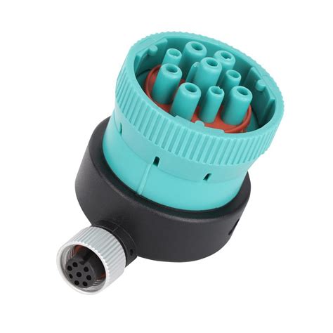 Deutsch 9 Pin Male To M12 8pin Female Connector For J1939 Cable China