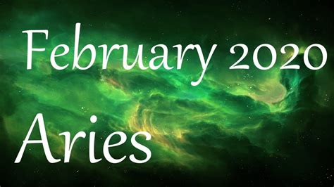 Aries February 2020 Horoscope Predictions By Absolute Tarot By Caraseen